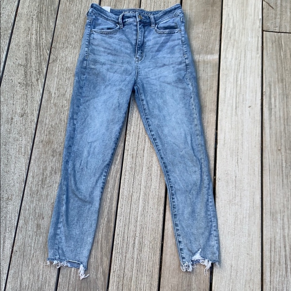 CROPPED SKINNY JEANS